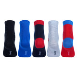 Supersox Disney Spidermans Ankle Length Socks for Men Pack of 5 (Free Size)