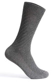 Supersox Men's Combed Cotton Self Structure Design Regular Length Socks (Pack Of 5)