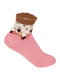 Supersox Women's Compact Combed Cotton Ankle Length Design Socks-Pack of 5