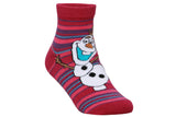 Supersox Disney Frozen Ankle Length Socks for Kids Pack of 5 (Anna, Elsa, Olaf)