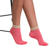 Supersox Socks for Women Ankle Length Combed Cotton Pack of 3 Special Wear