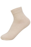 Supersox Women's Combed Cotton Ankle Length Plain Socks - Pack of 5