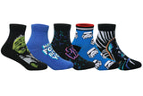 Supersox Disney Star Wars Ankle Length Socks for Kids Pack of 5
