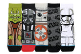 Supersox Disney Star Wars Ankle Length Socks for Men (Pack of 5)