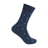 Supersox Men's Combed Cotton Design Regular Length Socks (Pack Of 5)