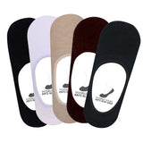 Men's PO5 Anti Slip No Show Plain Socks - Essentials