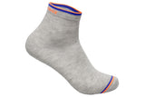 Men's PO3 Ankle Combed Cotton Plain Socks