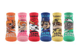 Supersox Paw Patrol Ankle Length Socks for Kids Pack of 6`