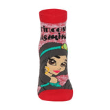 Supersox Disney Princess Ankle Length Socks for Women Pack of 5 (Free Size)