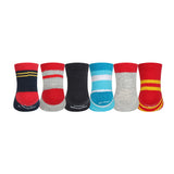 Supersox Disney Cars Regular Length Socks for Baby Pack of 6