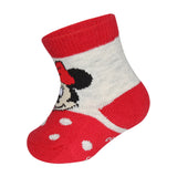 Supersox Disney Minnie & Friends Regular Length Socks for Baby Pack of 3
