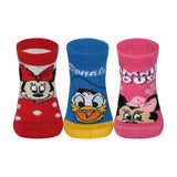 Supersox Disney Minnie & Friends Regular Length Socks for Baby Pack of 3