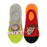 Supersox Disney Toys Stories No Show Length Socks for Kids Pack of 2