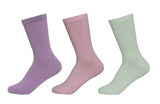 Women's PO3 Combed Cotton Regular Length Plain Socks
